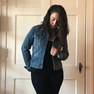 Denim Jacket, Lightly Destructed